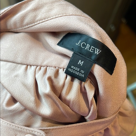 Drapey shirtdress in satin-back crepe ✨ - Picture 11 of 12